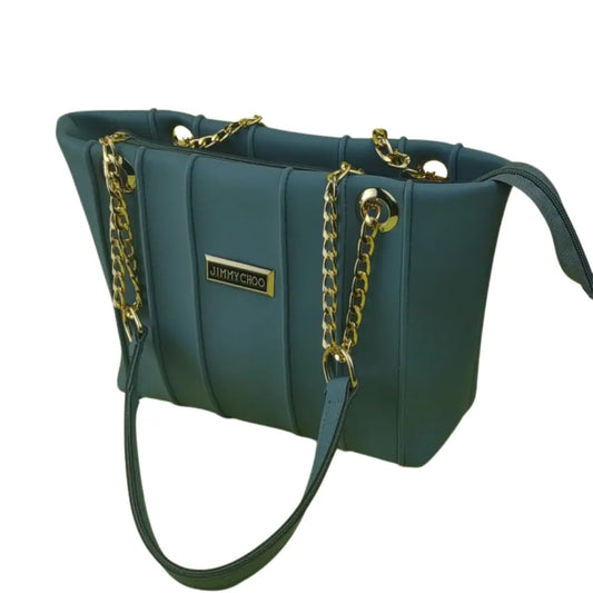 Jimmy Choo puffy handbag in mint green